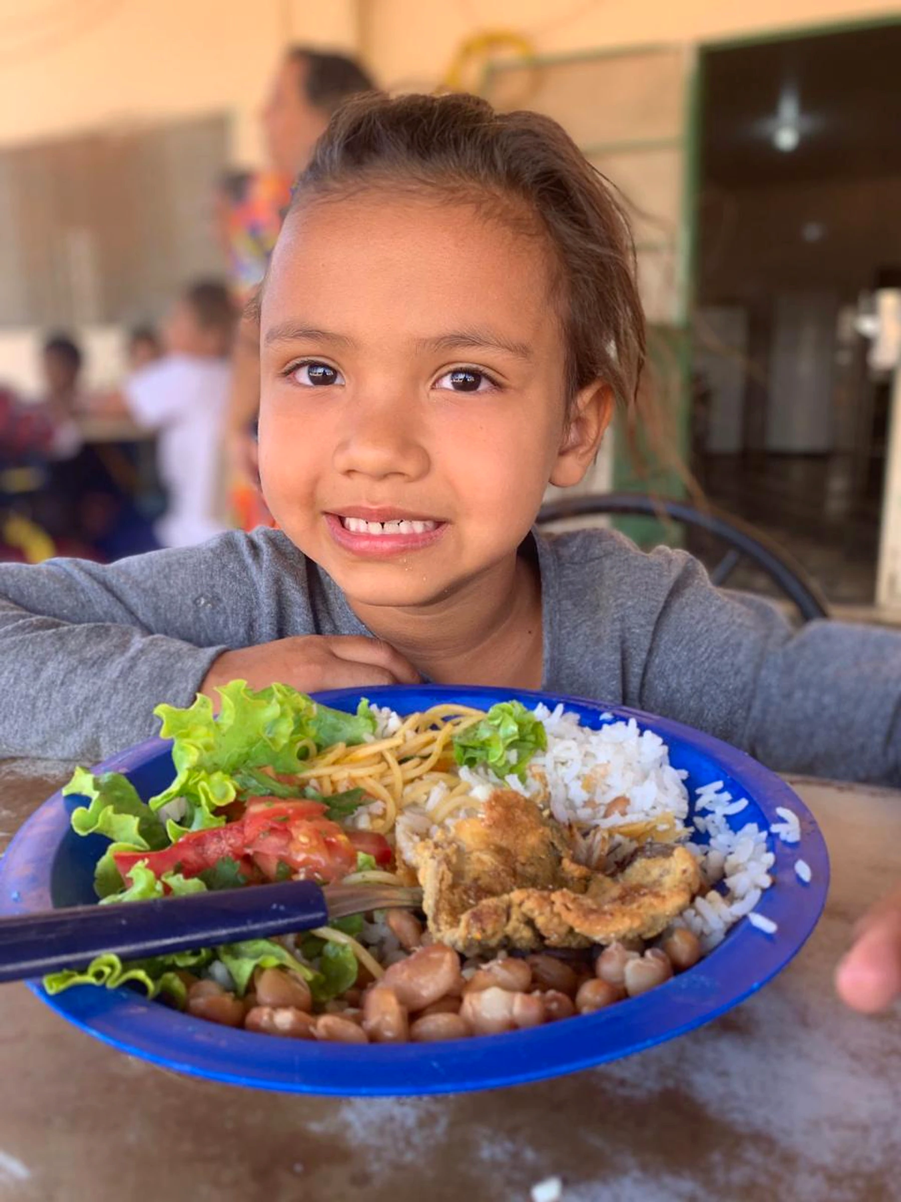 Atividade do projeto Mãos que Alimentam e Acalentam