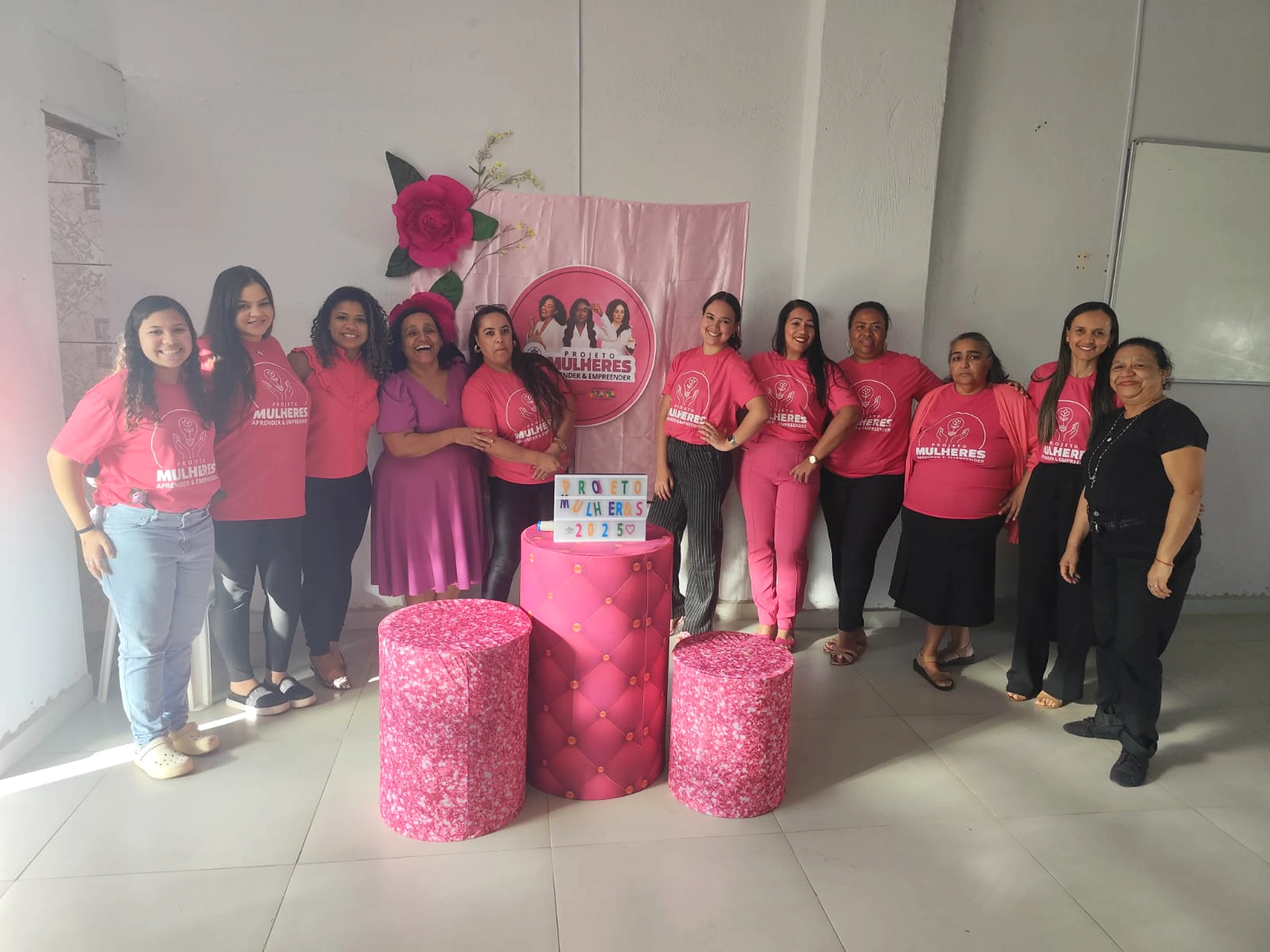 Mulheres em atividade de formação do CEPAI