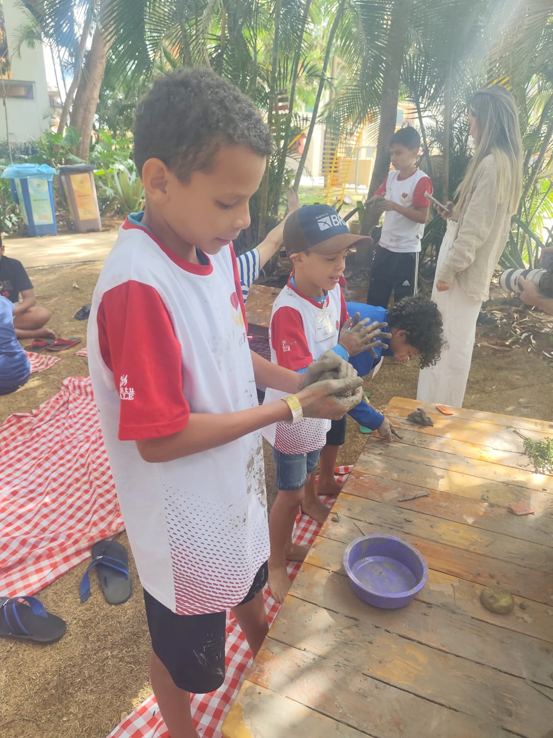 Atividade do projeto Arte para a Vida
