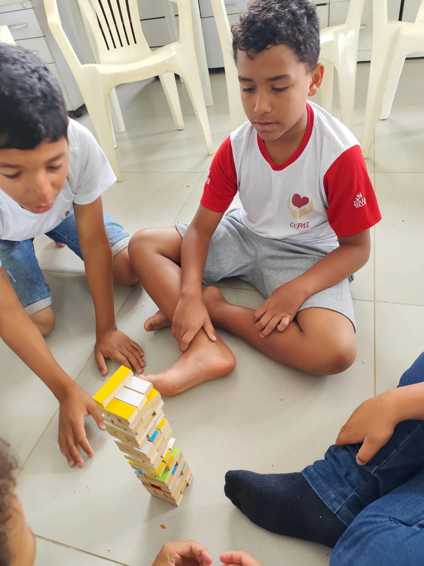 Atividade do projeto Reciclabot no Social